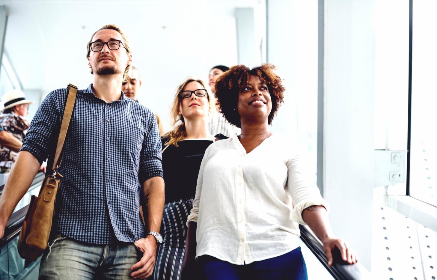 Business team reviewing comprehensive financial data and operational analysis